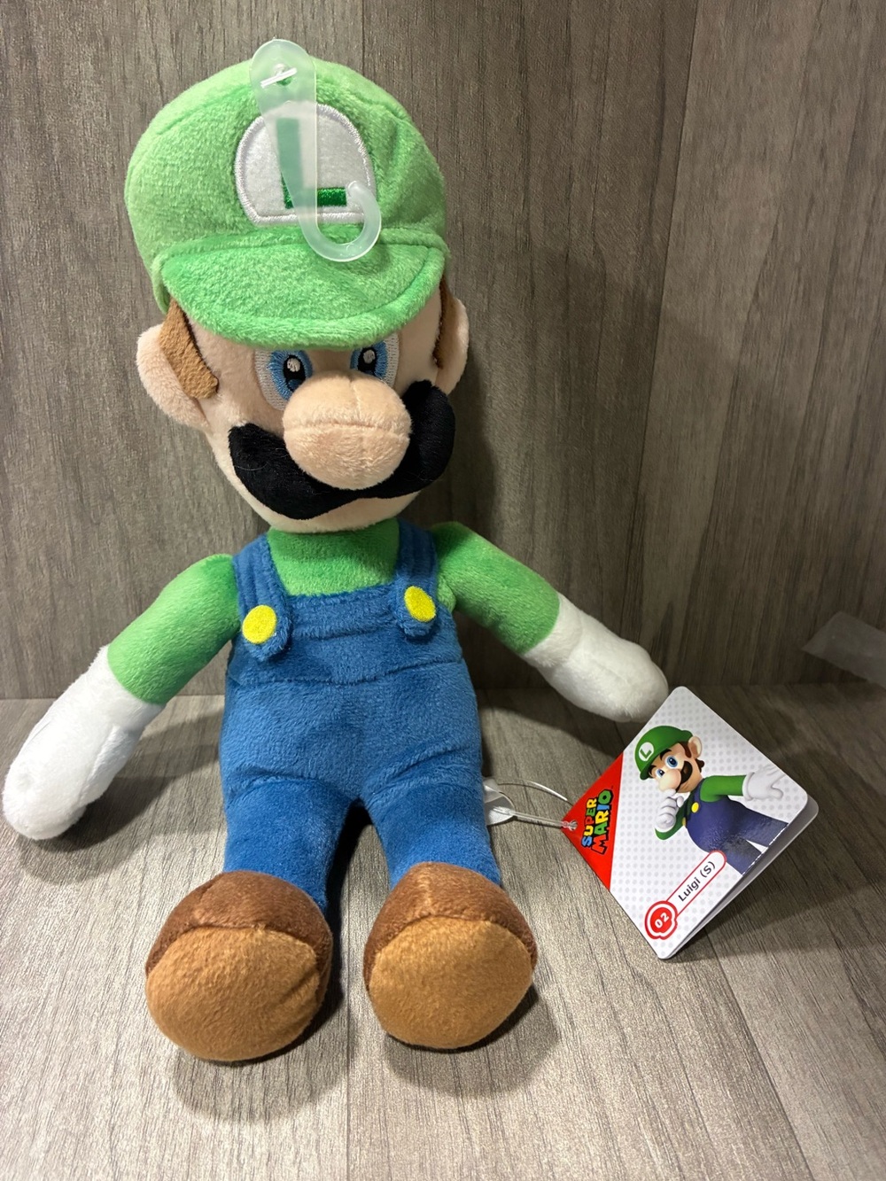 Super Mario Luigi Plush 10” Little Buddy 2017 Nintendo All Star NWT